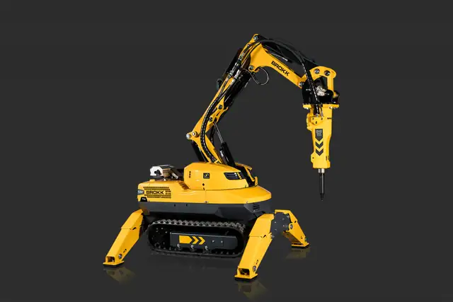 Brokk 120Dii - Remote-controlled demolition robot by Brokk
