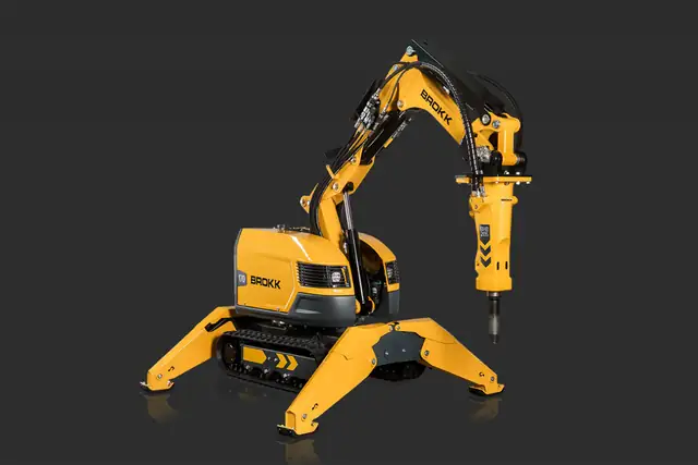 Brokk 170 - Remote-controlled demolition robot by Brokk