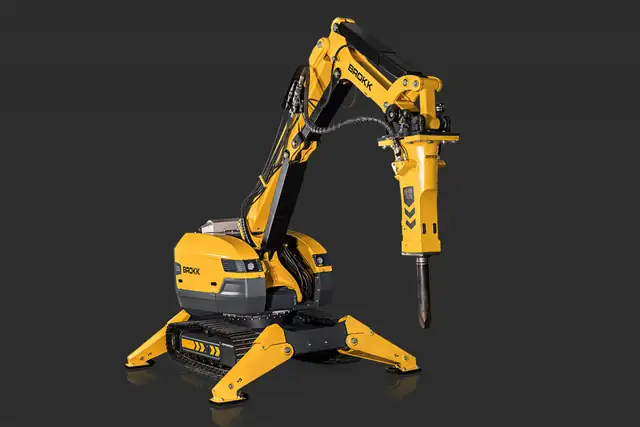 Brokk 520d - Remote-controlled demolition robot by Brokk