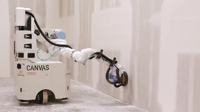 1200cx for interior finishes - Autonomous finishing robot by Canvas