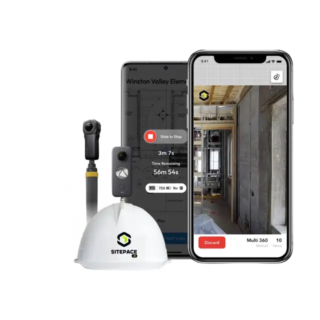 Site pace for progress tracking & documentation - Site 3D scan and inspection system by Site Pace