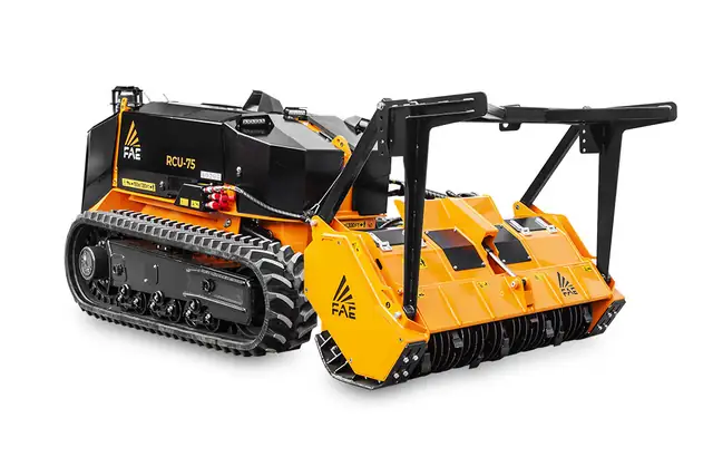 RCU 75 - Remote-controlled robot for land clearing by Fae group