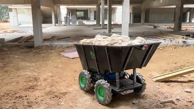Material Mover for material handling & transport - Material transport robot by Flo Mobility