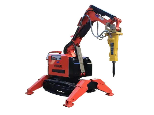 Hitech HCR 170d - Remote-controlled demolition robot by Hitech