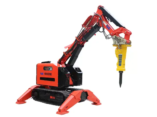 Hitech HCR 260d - Remote-controlled demolition robot by Hitech