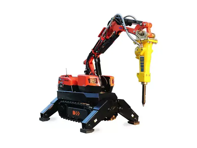 Hitech HCR 70d - Remote-controlled demolition robot by Hitech