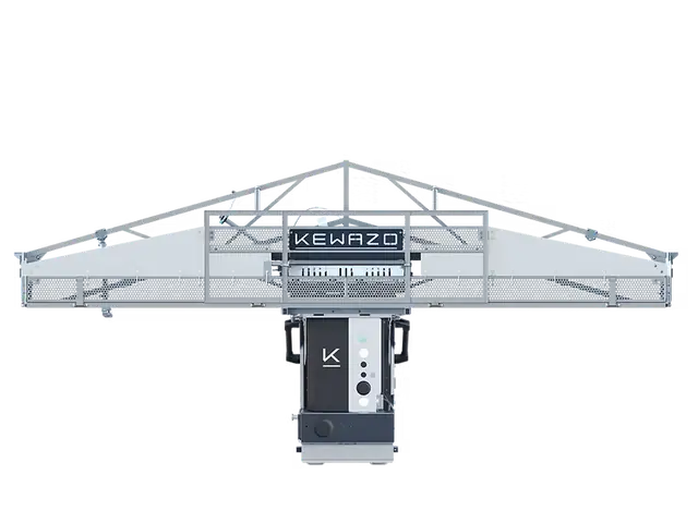Lift bot for structural frame erection - Robotic lift for construction materials by Kewazo