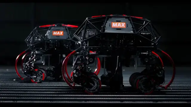 Autonomous rebar tying for foundation - Autonomous mobile rebar tying robot by Max-ltd