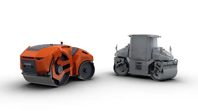 Autonomous roller for clearing and grading - Autonomous roller by Wirtgen group