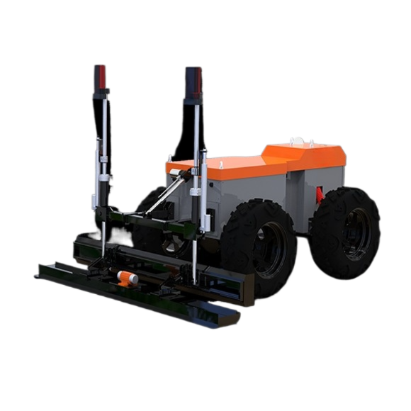Four-wheel Concrete Laser Screed Robot